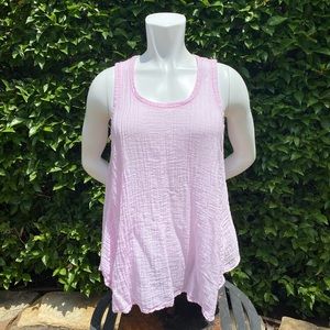 NWOT women’s light pink blouse